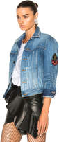 Thumbnail for your product : Saint Laurent Patch Denim Jacket
