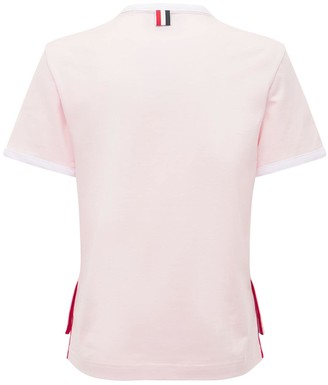 Thom Browne Cotton Jersey T-shirt W/ Label