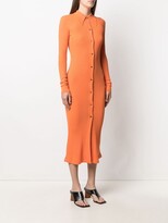 Thumbnail for your product : Dodo Bar Or Ribbed-Knit Midi Dress