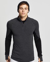 Thumbnail for your product : Icebreaker Men's Grey All base Layers - 260 Zone Long Sleeve Half Zip