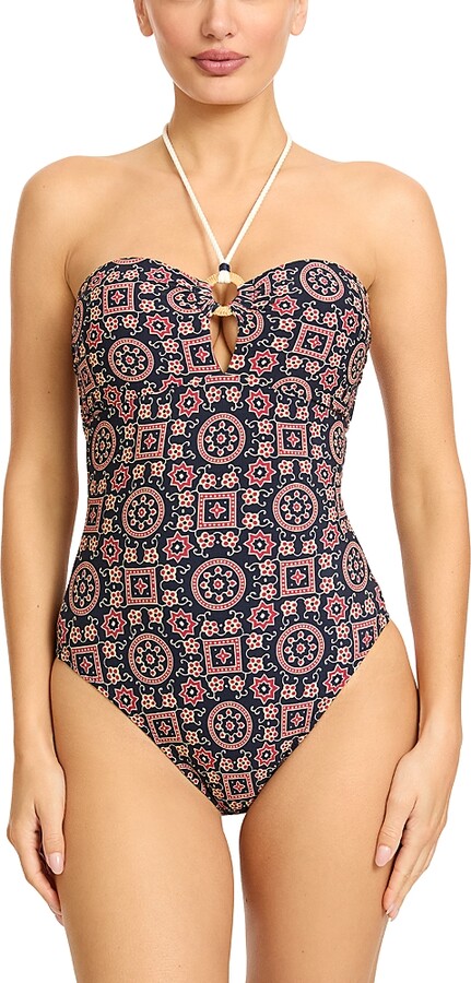 Robin Piccone Maggy Bandeau One Piece Swimsuit