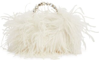 DREAM LIFE HOT PINK OSTRICH FEATHER BAG – KANDEESHOES