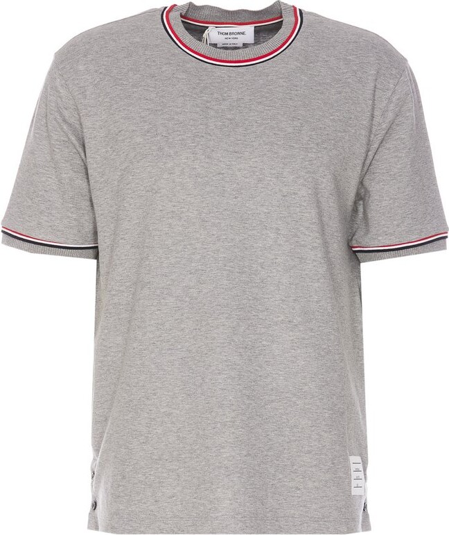 Thom Browne Milan Striped Crewneck T-Shirt