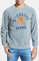 Thumbnail for your product : Retro Brand 20436 Retro Brand 'Syracuse Orange Football' Slim Fit Raglan Crewneck Sweatshirt