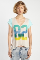 Thumbnail for your product : Rebel Yell 82 Boyfriend Tie Tee in Vintage Mint