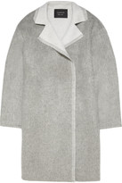 Thumbnail for your product : Lanvin Oversized wool and mohair-blend coat