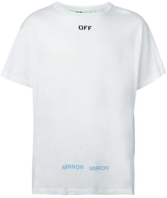 Off-White crew neck T-shirt - men - Cotton - L