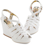 Thumbnail for your product : Miss L Fire Disco Weaver Wedge