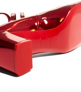 Thumbnail for your product : Christian Louboutin Vernica Iridescent Mary Jane Red Sole Pumps