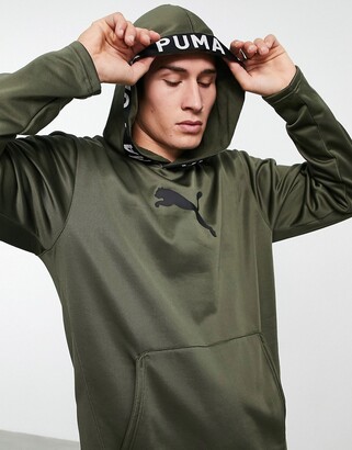 Puma Training Power fleece hoodie in grape leaf - ShopStyle Activewear  Jackets