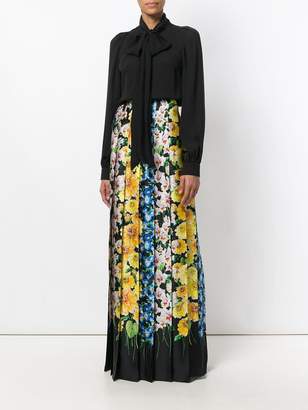 Gucci Florage printed skirt