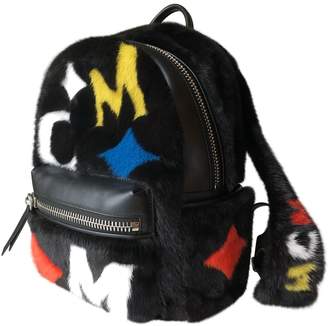 MCM Black Mink Backpacks