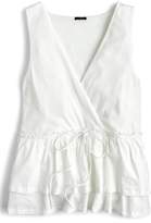 Thumbnail for your product : J.Crew Tie Waist Tiered Ruffle Tank Top