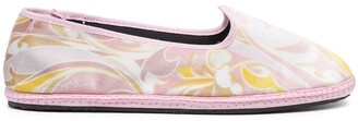 Pucci Tropicana baby ballet slippers