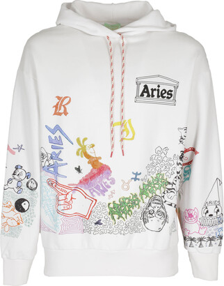 Aries Doodle Hoodie - ShopStyle
