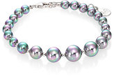 Thumbnail for your product : Majorica 6MM-10MM Grey Round Pearl & Sterling Silver Beaded Strand Bracelet
