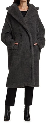 Max Mara Teddy Wool & Alpaca Double Breasted Coat