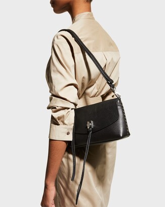 Rebecca Minkoff Darren Zip Leather Crossbody Bag