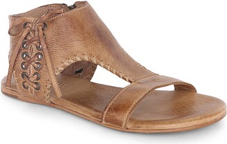 Bed Stu Leather Side Zip Sandals - Nina
