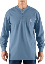 Thumbnail for your product : Carhartt mens Flame Resistant Force Cotton Long Sleeve (Big & Tall) henley shirts