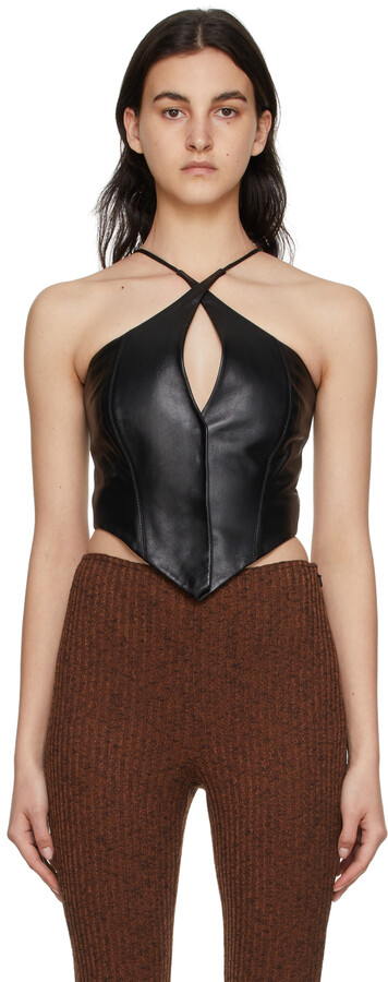 Leather Tank Top Women | Shop the world's largest collection of 