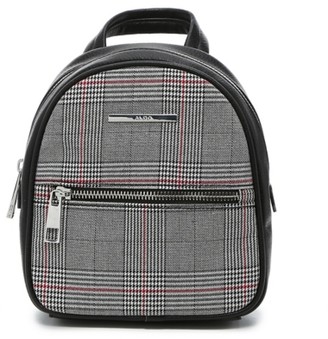 aldo black mini backpack