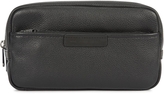 Thumbnail for your product : Marc by Marc Jacobs Black grained leather wash bag