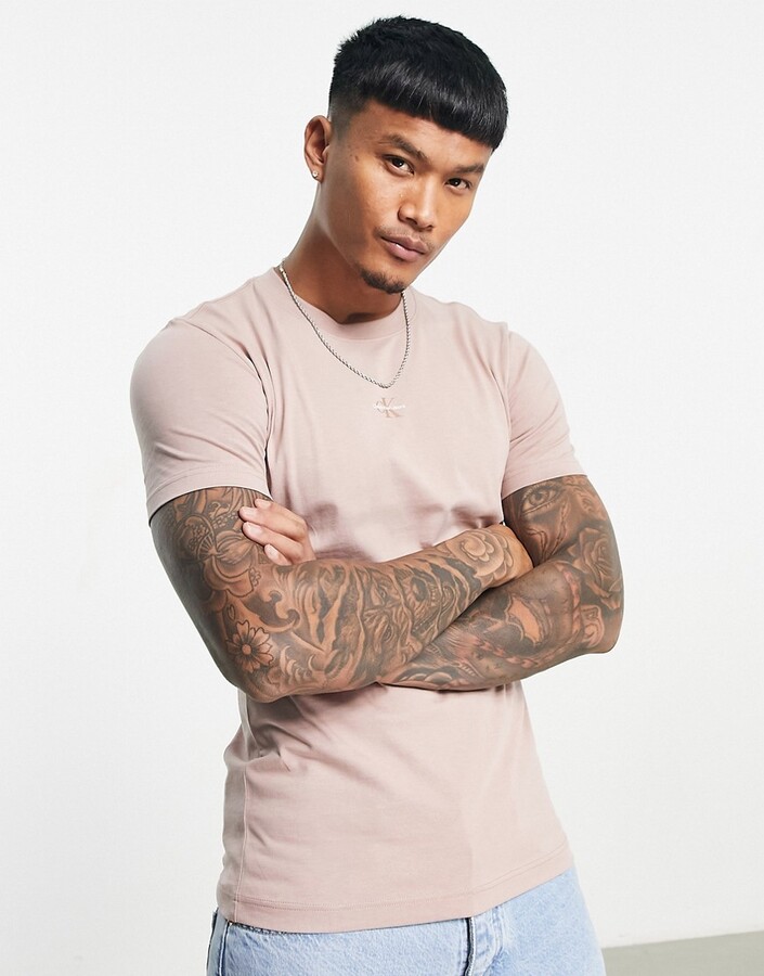 Calvin Klein Men's Pink Shirts | ShopStyle