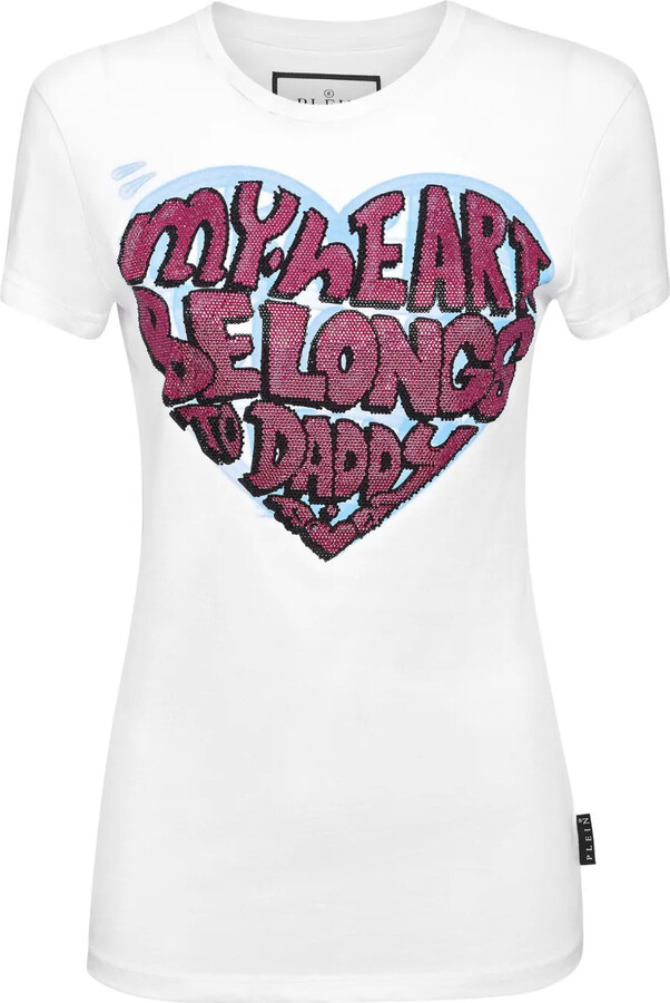 Philipp Plein Pure crystals-embellished T-shirt