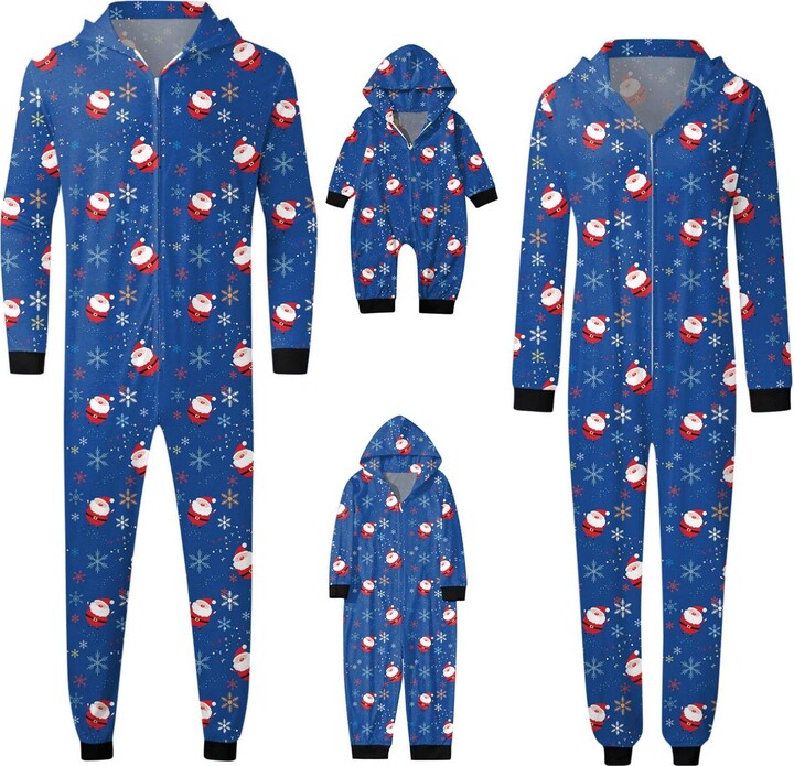LERURTD Matching Family Christmas Onesie Pajamas Set ShopStyle Pyjamas