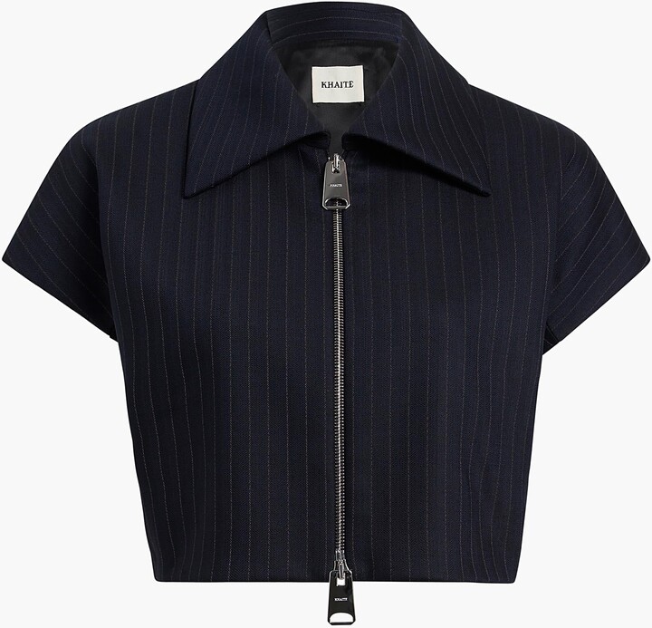 Robin Top in Navy and White Stripe