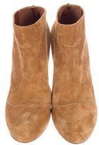 Thumbnail for your product : Sergio Rossi Suede Platform Booties