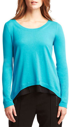 Kenneth Cole New York Zip-Back Sweater