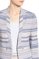 Thumbnail for your product : Women's Halogen Zip Pocket Tweed Open Front Jacket