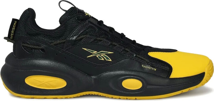 Solution Mid "Core Black/Toxic Yellow" sneakers