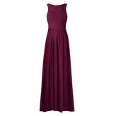 Thumbnail for your product : CaliaDress Women Elegant Lace Long Bridesmaid Formal Dress Prom Gown C285LF US