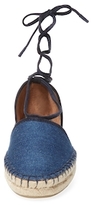Thumbnail for your product : Frye Leo Denim Lace-Up Espadrille