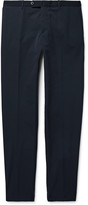 Thumbnail for your product : Incotex Urban Traveller Navy Slim-Fit Tech-Twill Trousers