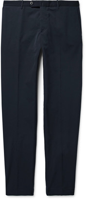 Incotex Urban Traveller Navy Slim-Fit Tech-Twill Trousers