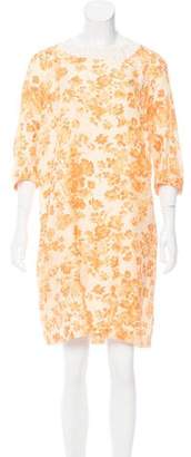 Massimo Alba Silk Floral Print Dress w/ Tags