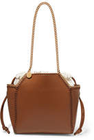 Thumbnail for your product : Stella McCartney The Falabella Reversible Faux Leather Tote - Tan