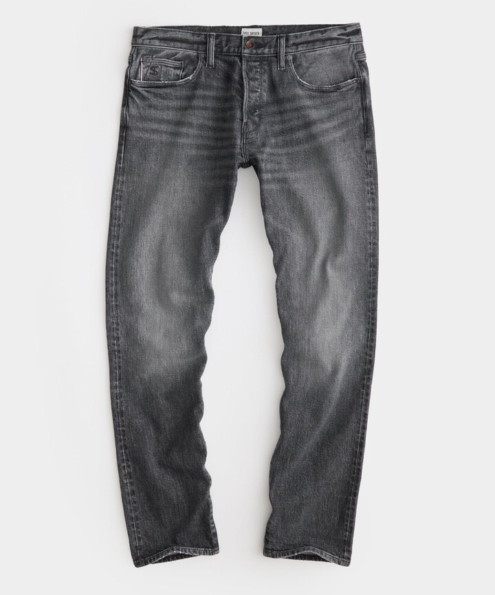 Todd Snyder Slim Fit Stretch Jean in Blacktop Wash - ShopStyle