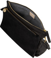 Thumbnail for your product : Clare Vivier Gosee leather and suede shoulder bag