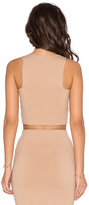 Thumbnail for your product : Donna Mizani Front Panel Crop Top