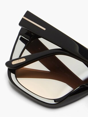 Tom Ford Eyewear - Poppy Cat-eye Acetate Sunglasses - Black