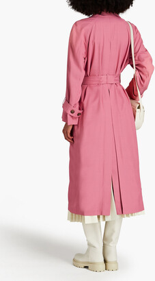 3.1 Phillip Lim Flou belted double-breasted twill trench coat