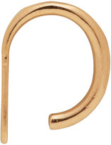 Thumbnail for your product : Saskia Diez SSENSE Exclusive Gold Wire Ear Cuff
