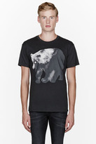 Thumbnail for your product : Marc by Marc Jacobs Charcoal grey ursa major print t-shirt