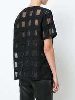 Thumbnail for your product : Kimora Lee Simmons The Window Plaid top