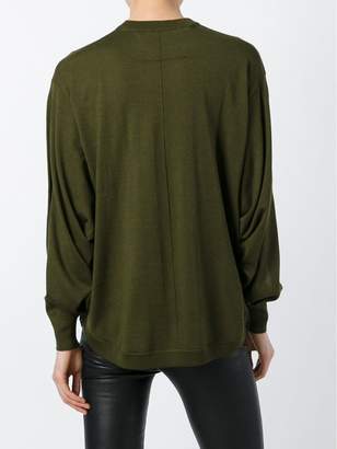 Givenchy slit sleeve sweater